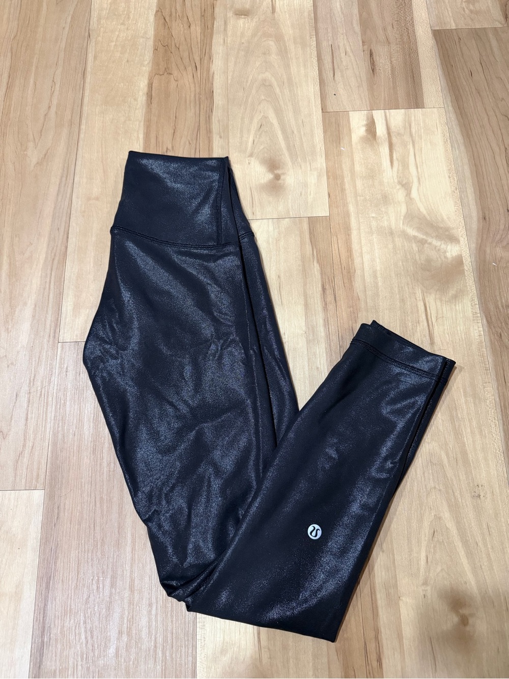 Lululemon Black Shiny Align Style Leggings